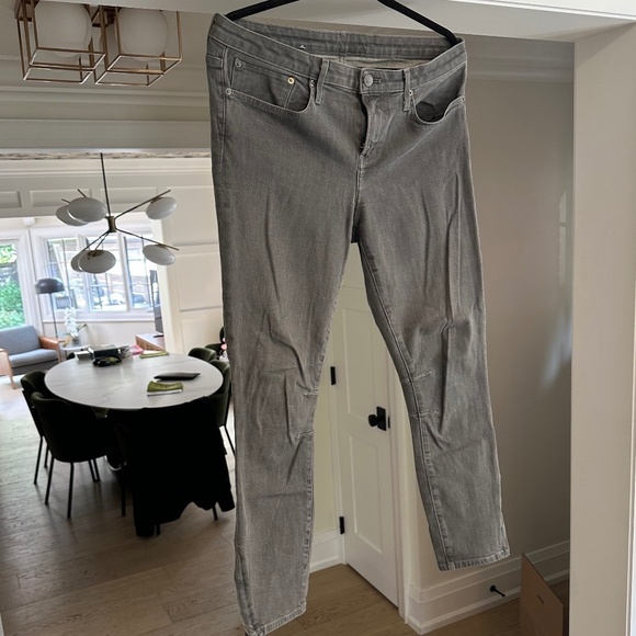 Helmut Lang Skinny Grey Denim Jeans - Size 32. - Picture 7 of 15